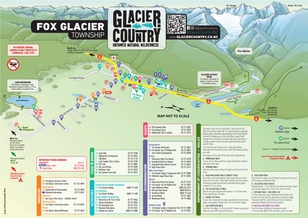 FOX GLACIER #Glaciercountrynz TOWNSHIP