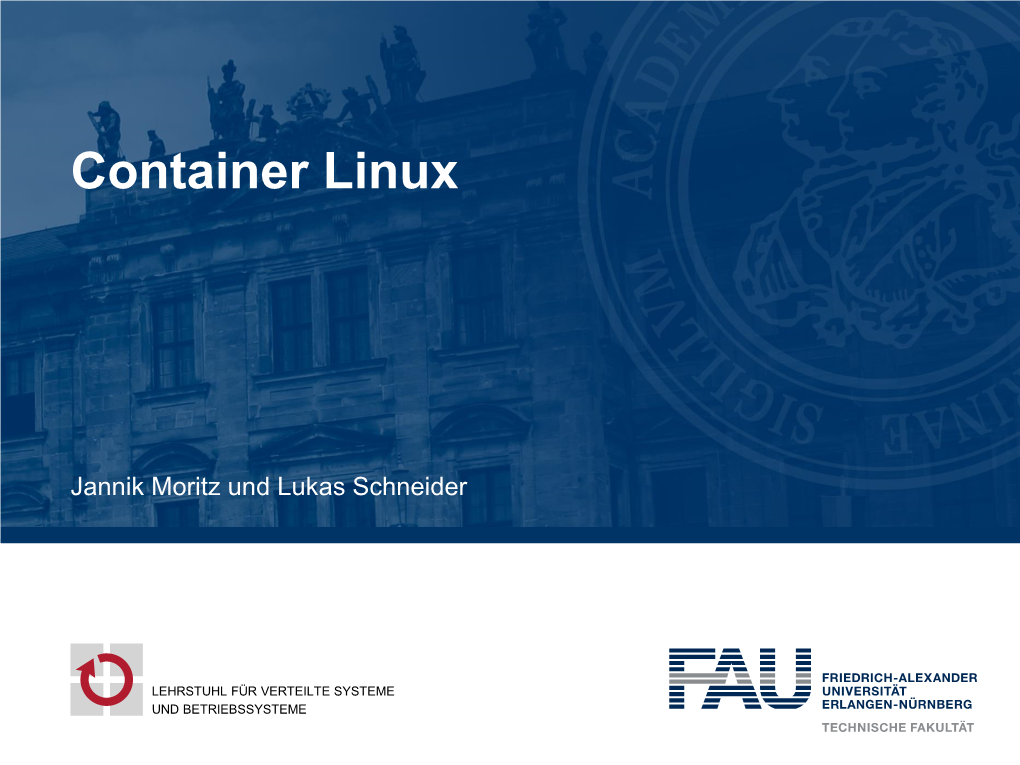 Container Linux