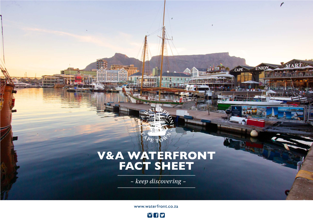 V&A Waterfront Fact Sheet