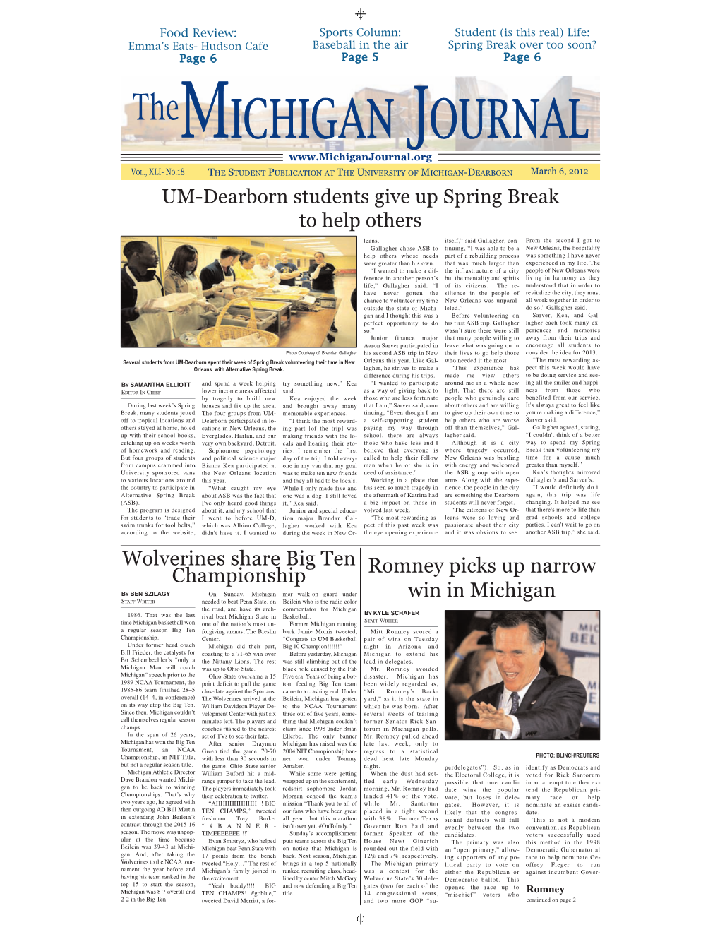 Themichigan JOURNAL