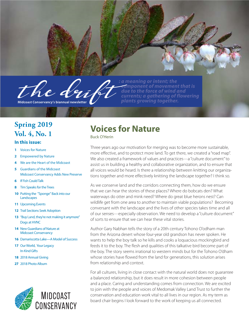 Voices for Nature Vol