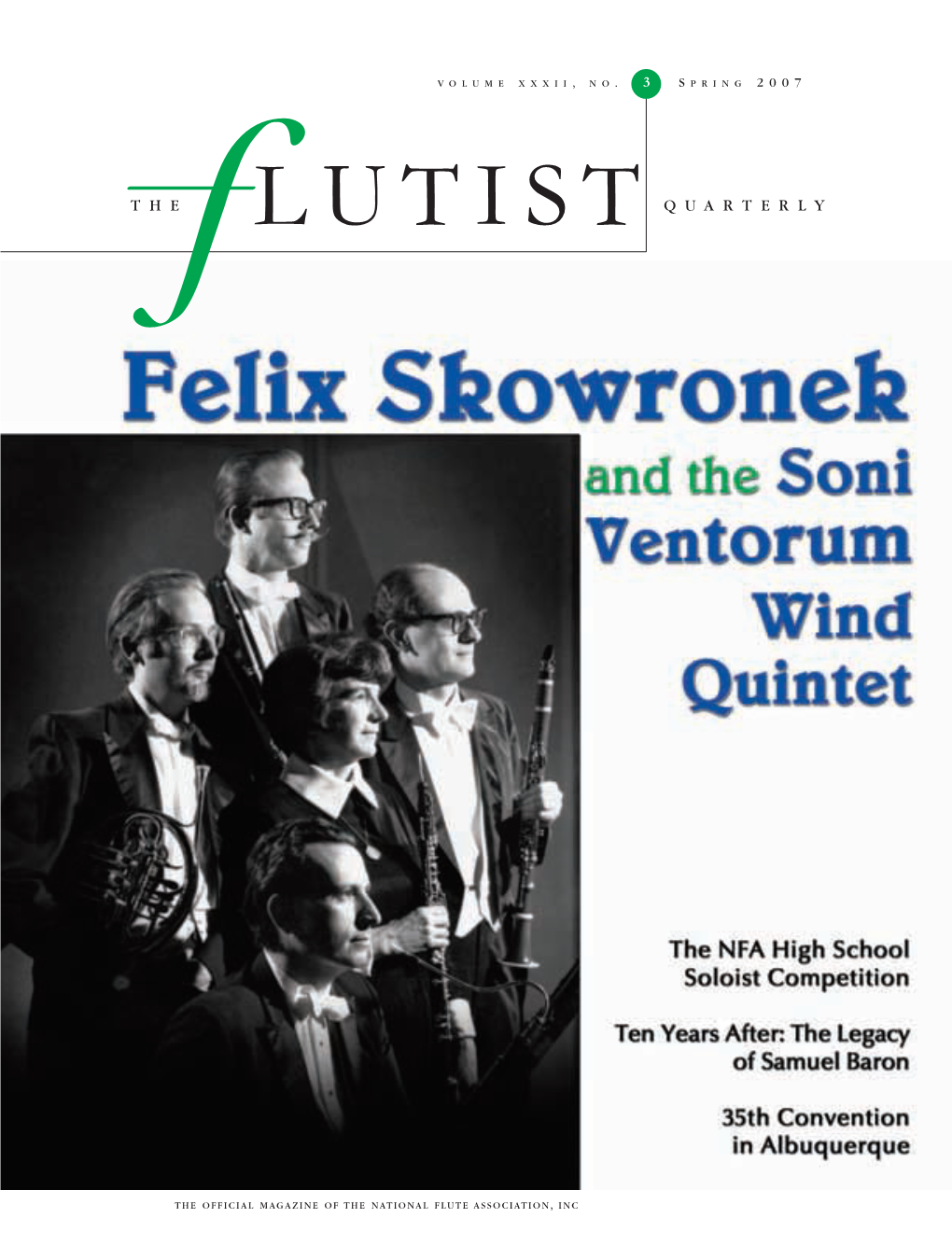 Spring 2007 Flutist Quarterly