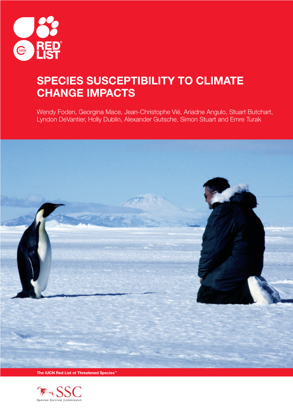 Species Susceptibility to Climate Change Impacts