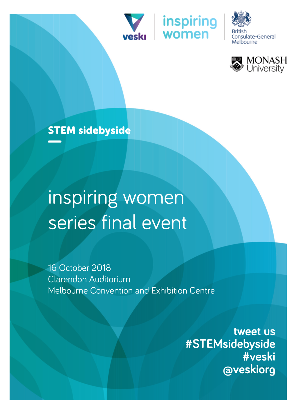 Veski Inspiring Women STEM Sidebyside Program in 2018