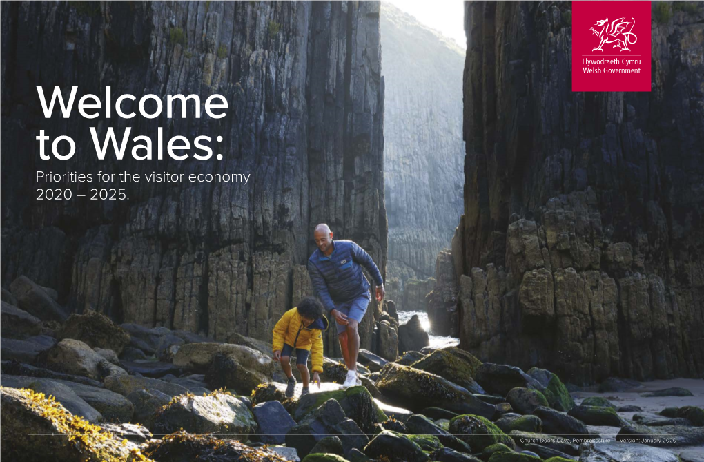 Welcome to Wales: Priorities for the Visitor Economy 2020 to 2025