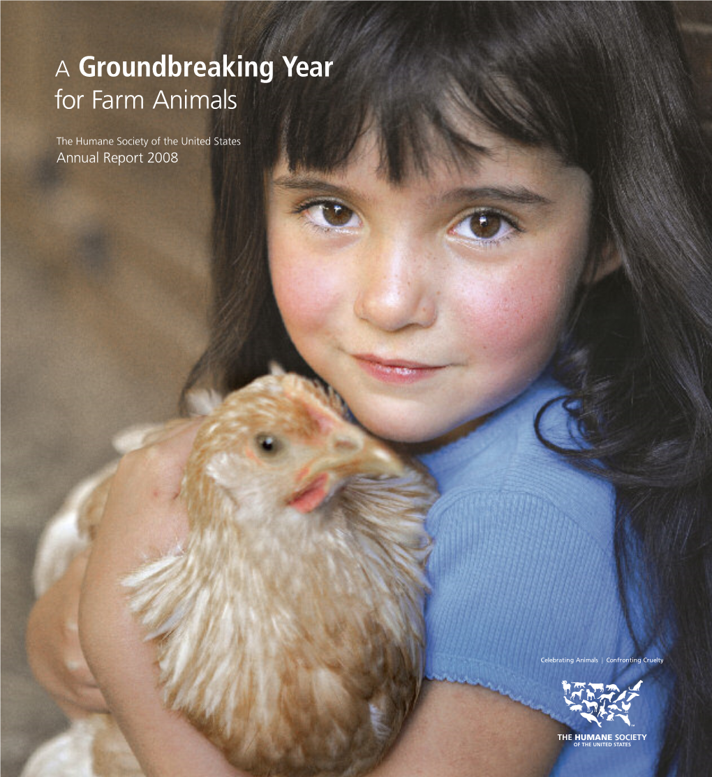 2008 HSUS Annual Report