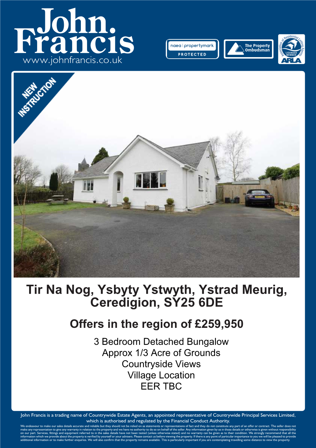 Tir Na Nog, Ysbyty Ystwyth, Ystrad Meurig, Ceredigion, SY25