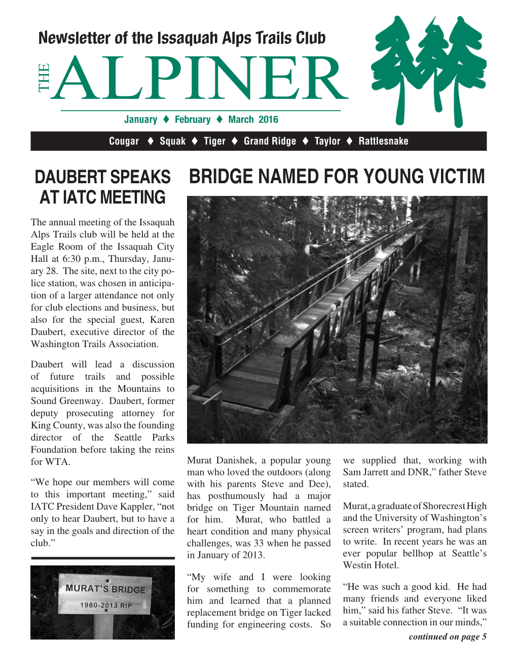 Bridge Named for Young Victim