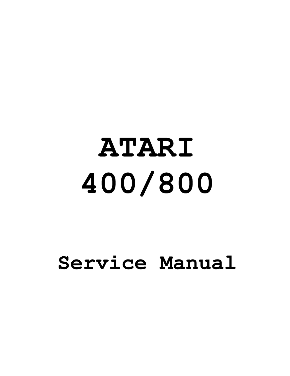 Atari 400/800