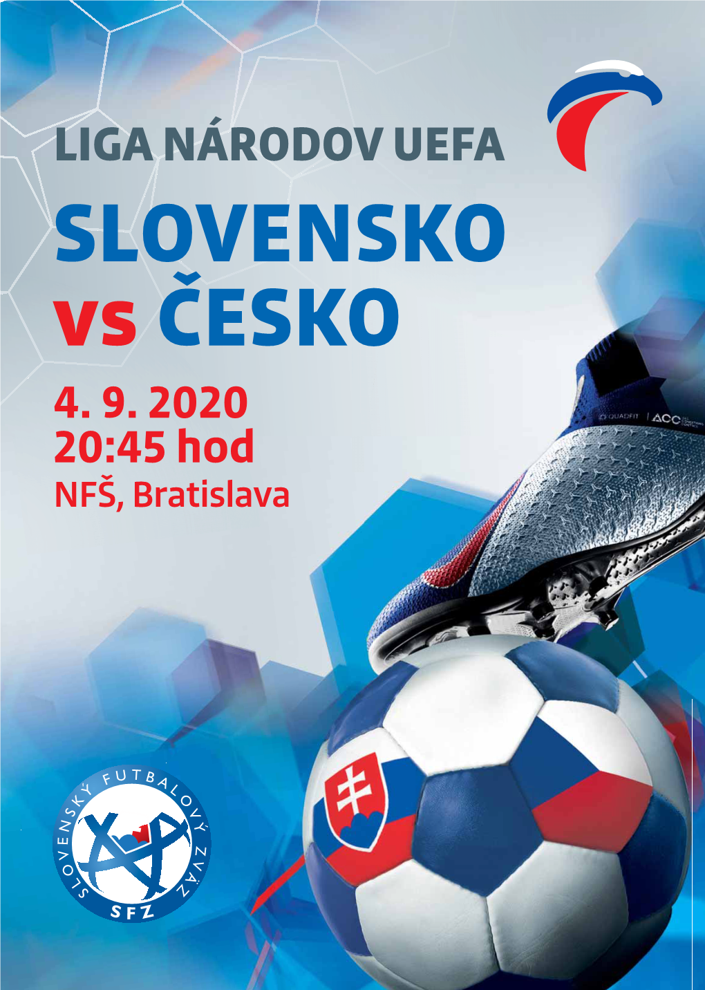 LIGA NÁRODOV UEFA SLOVENSKO Vs ČESKO 4