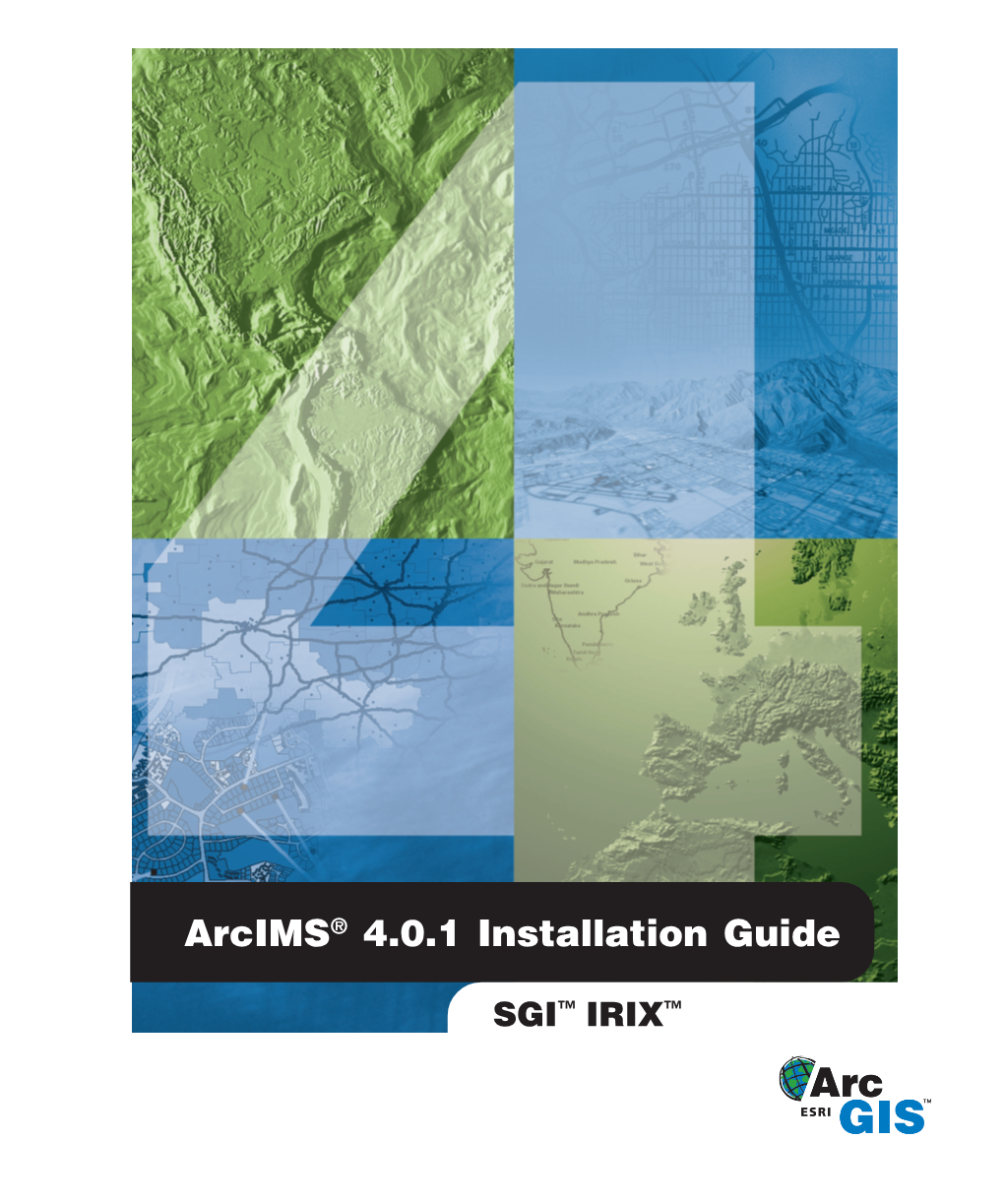 Installation Guide for Arcims 4.0.1 For