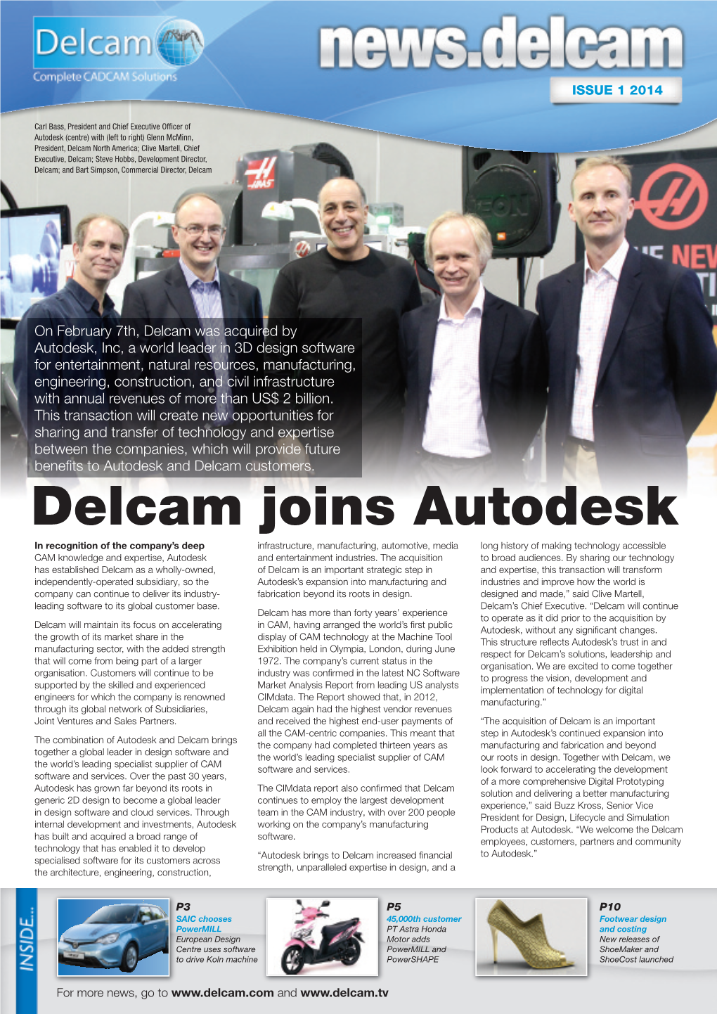 Delcam Joins Autodesk