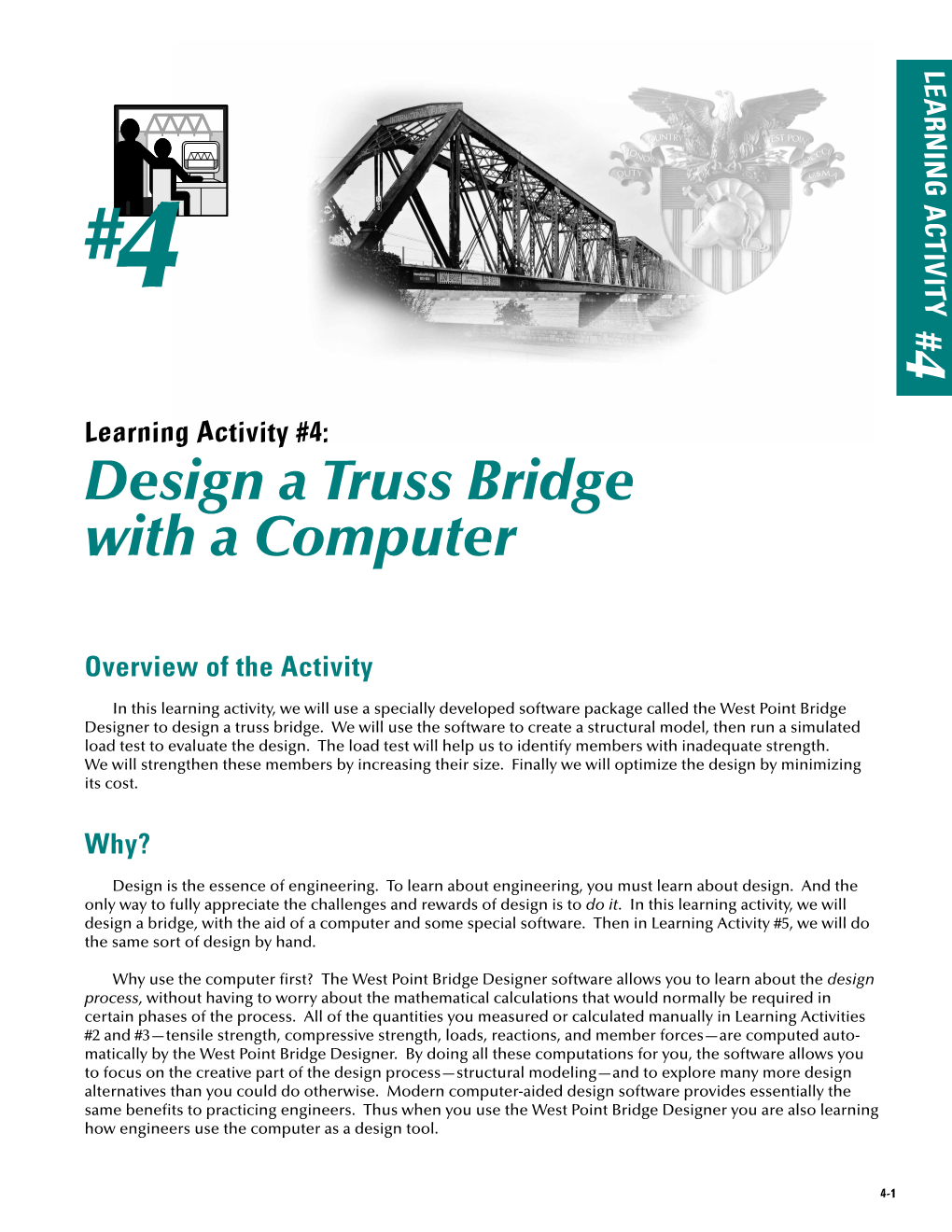 Design a Truss Bridge with a Computer