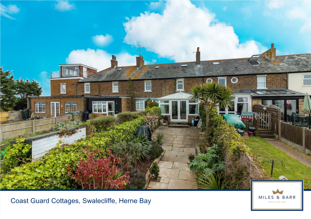 Coast Guard Cottages, Swalecliffe, Herne Bay