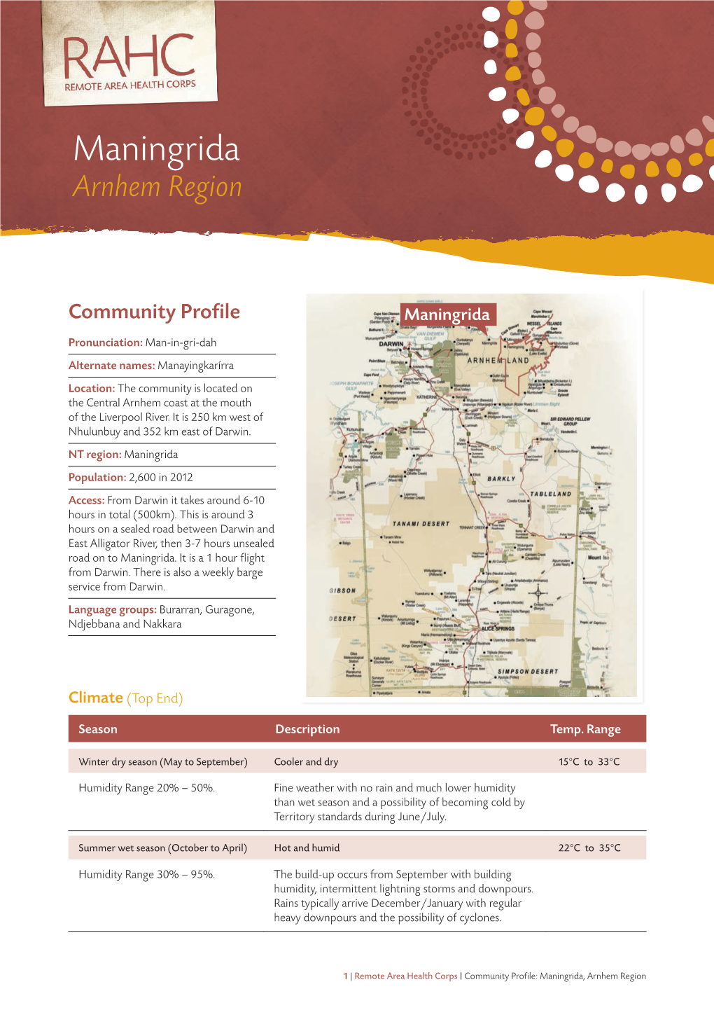 Maningrida Arnhem Region