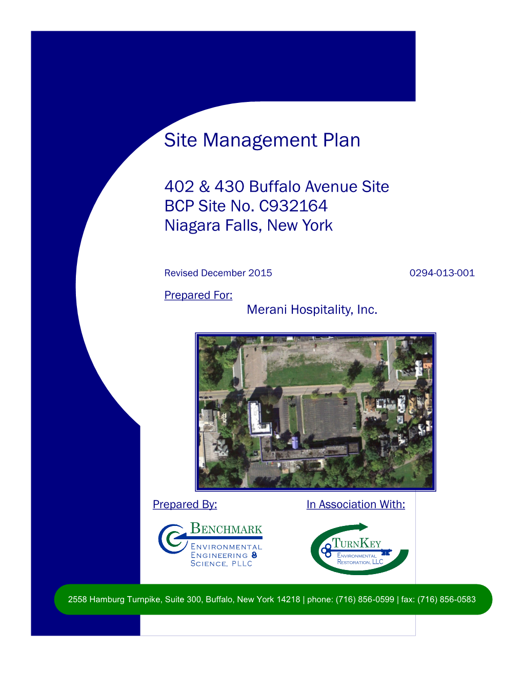 Site Management Plan