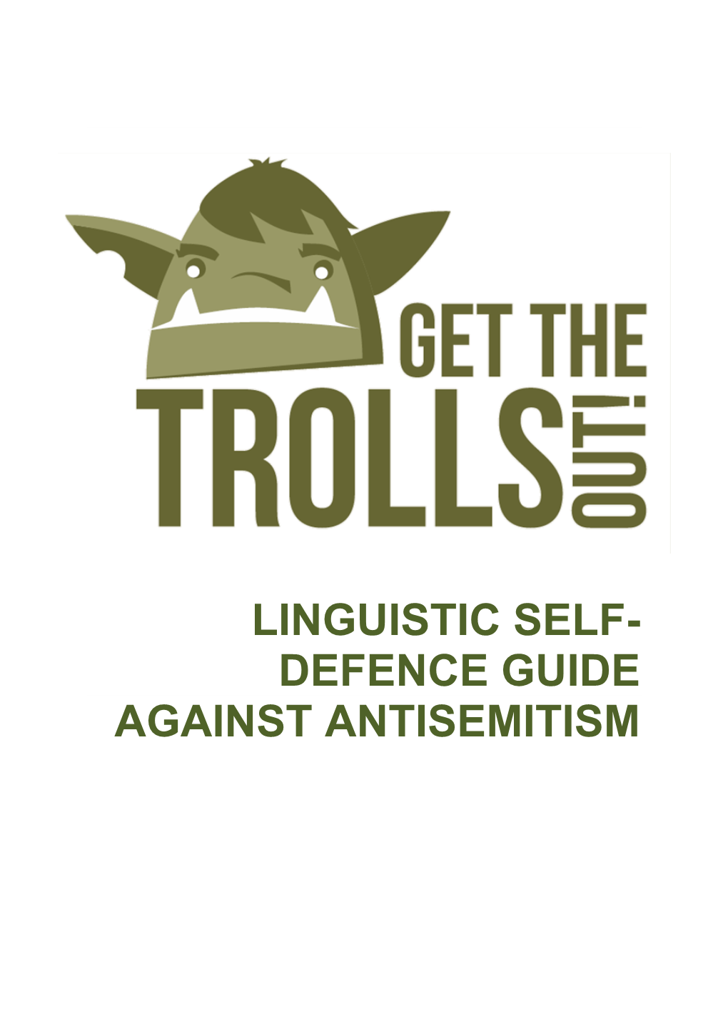 Linguistic Self- Defence Guide Against Antisemitism