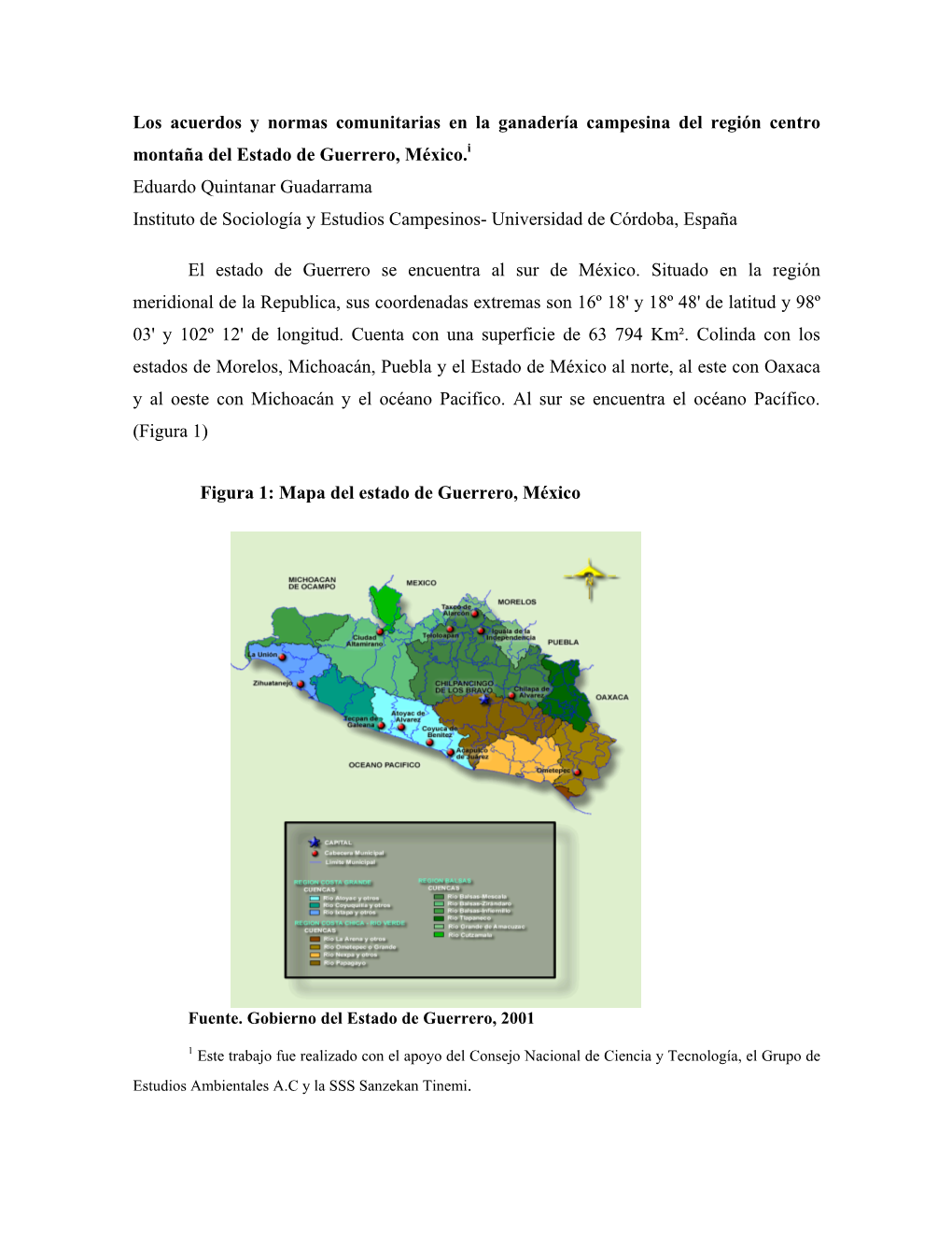 Los Acuerdos Y Normas Comunitarias En La Ganadería Campesina Del