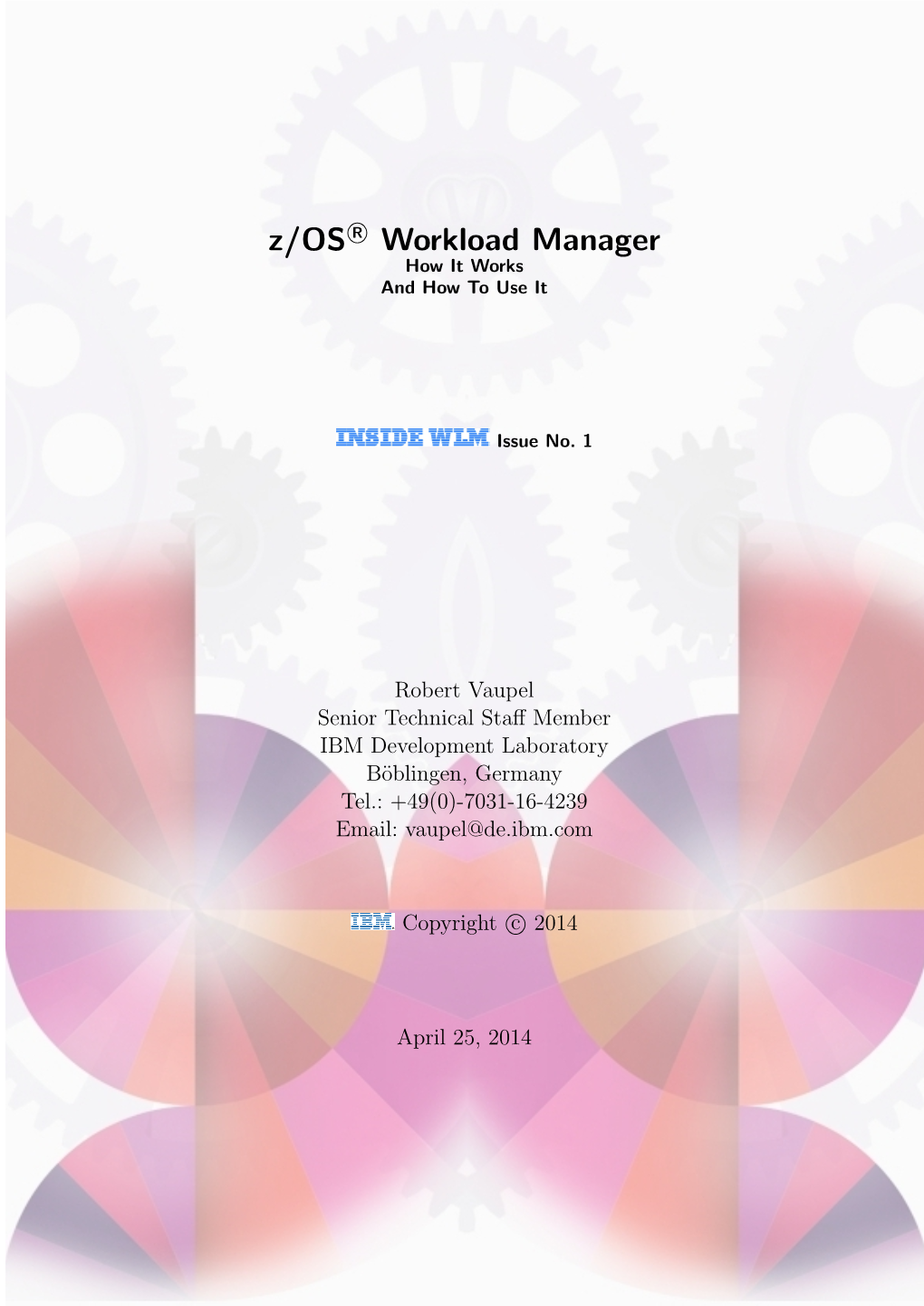 Z/OSR Workload Manager