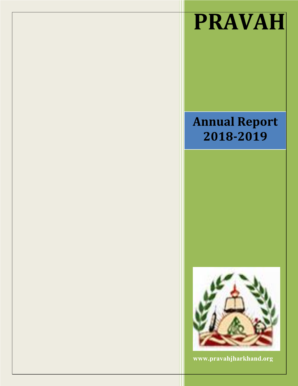 PRAVAH Path Finding for Better Living Annual Report 2018-19 All Articles