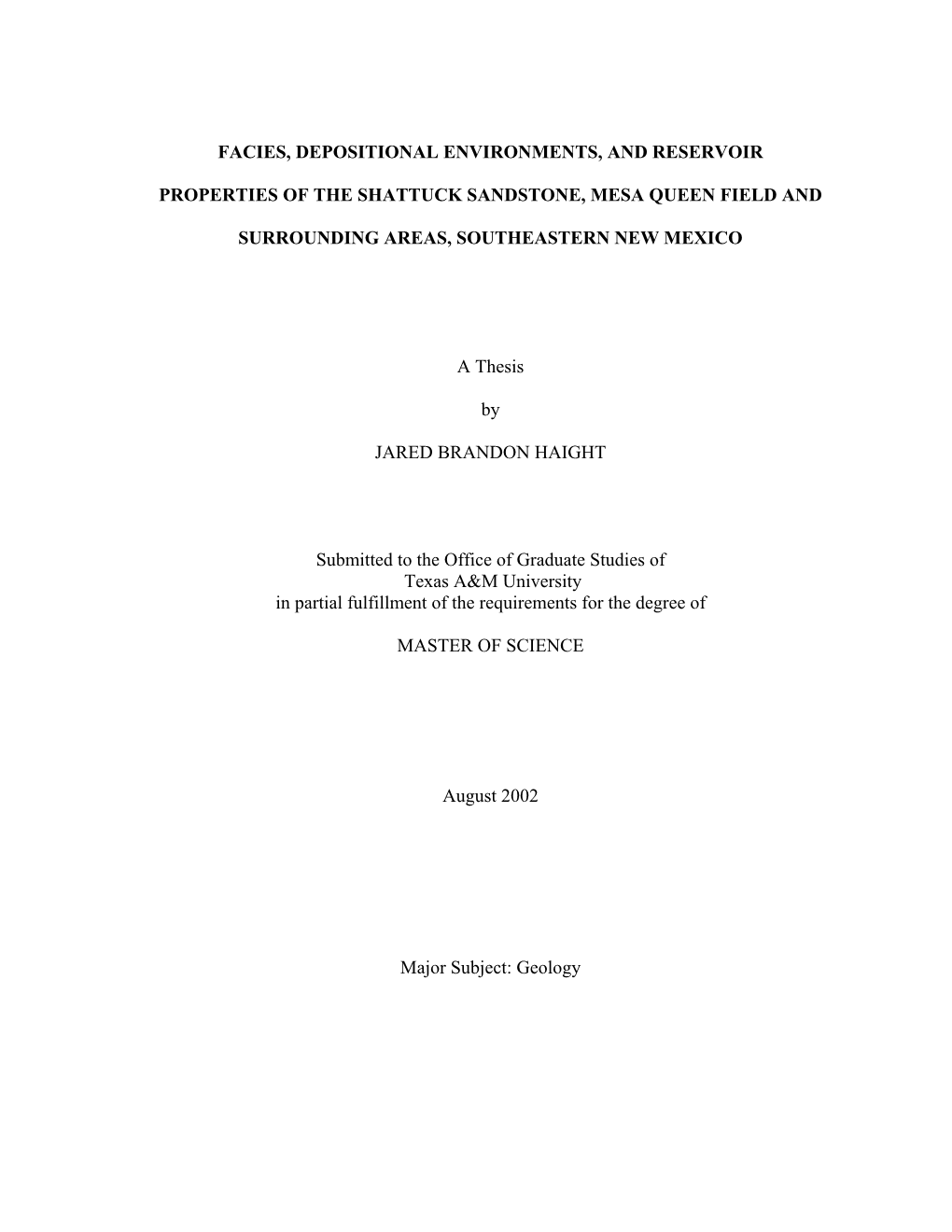 Iii FACIES, DEPOSITIONAL ENVIRONMENTS, AND