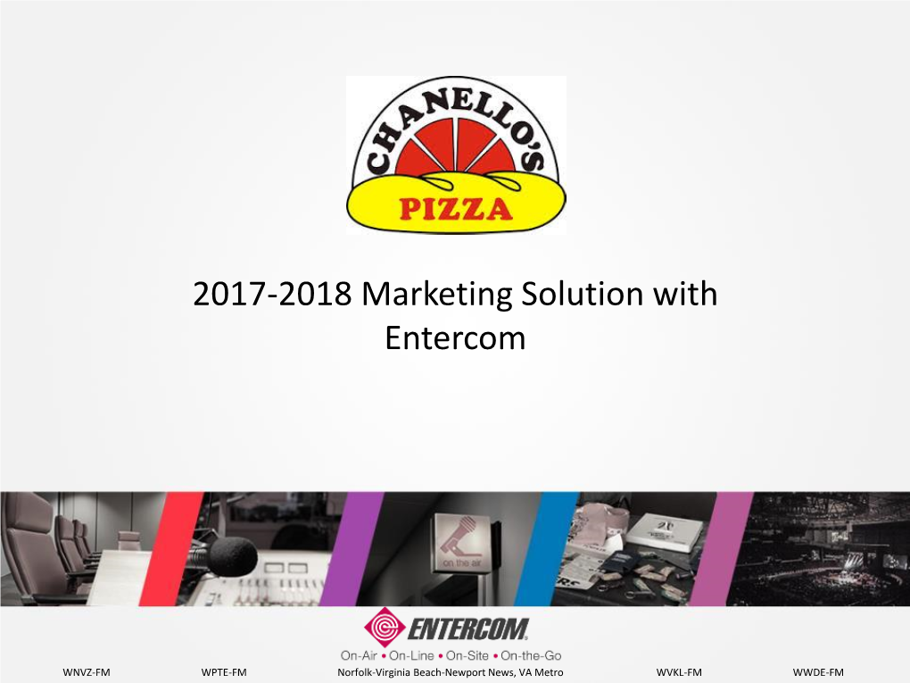 2017-2018 Marketing Solution with Entercom