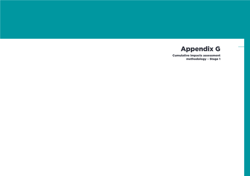 37 SMW EIS Appg Cumulative Assessment Methodology