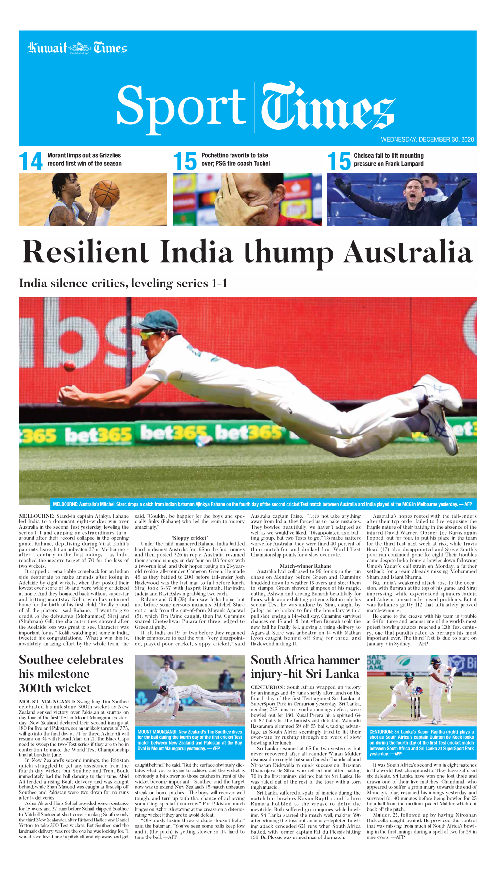 Resilient India Thump Australia India Silence Critics, Leveling Series 1-1