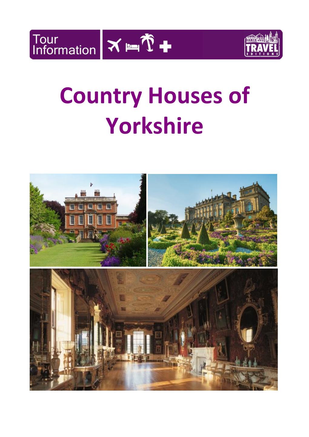 Country Houses of Yorkshire