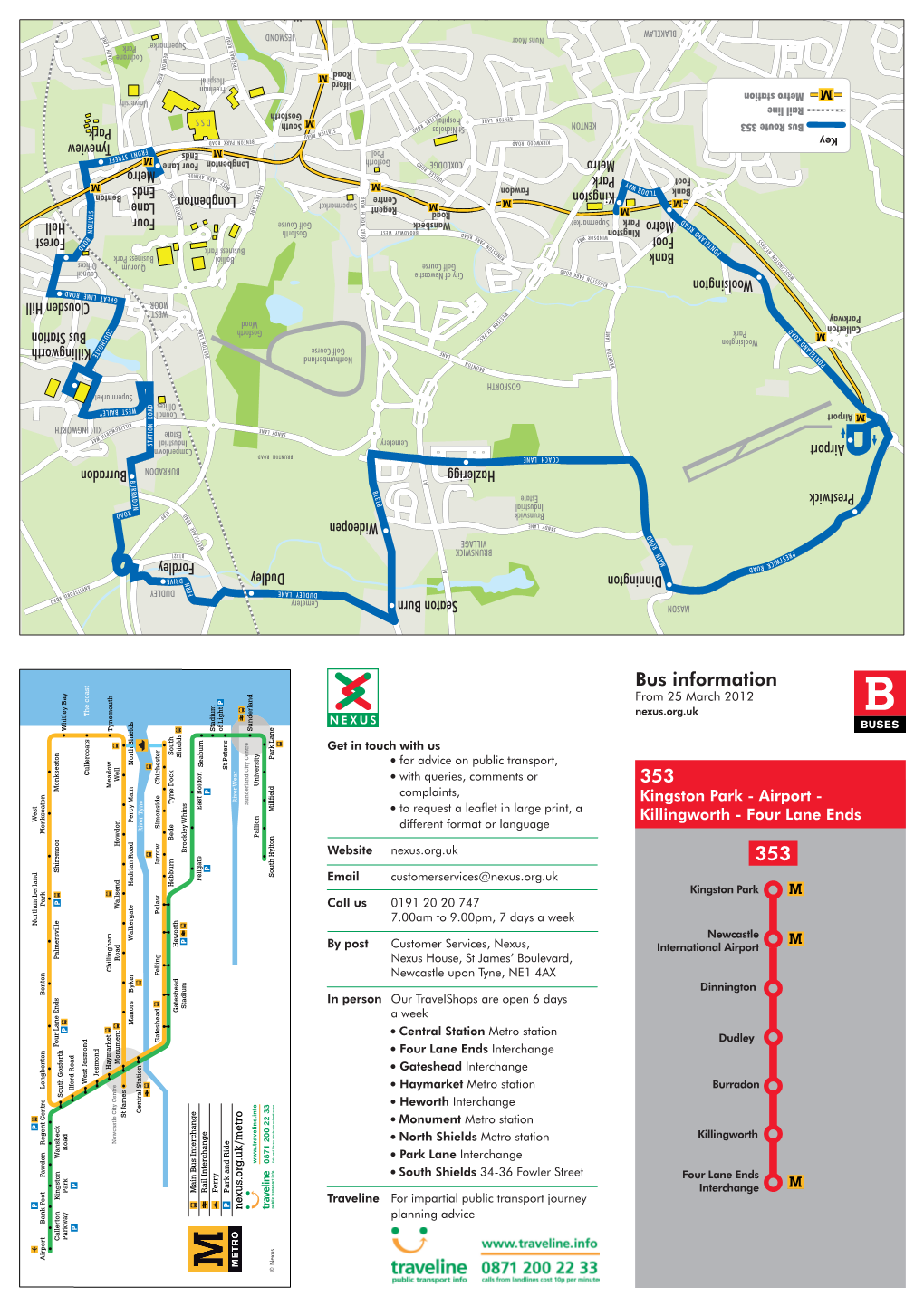 353 Bus Information