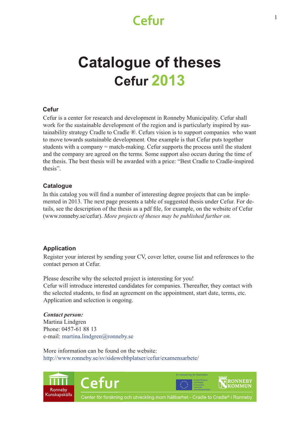 Catalogue of Theses Cefur 2013.Pdf PDF737.12 KB