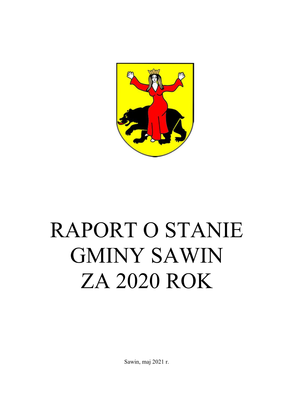 Raport O Stanie Gminy Sawin Za 2020 Rok