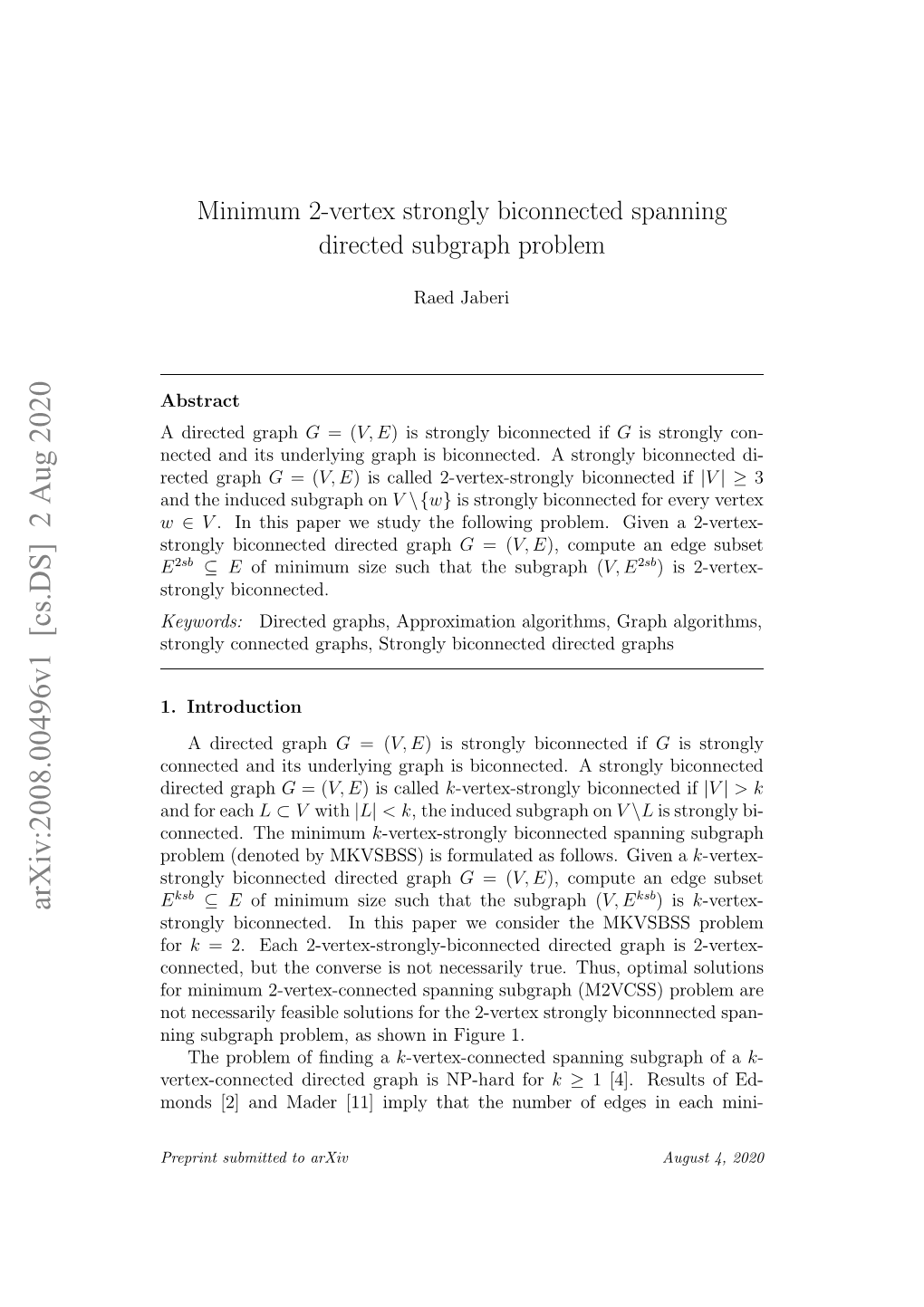 Minimum 2-Vertex Strongly Biconnected Spanning Directed Subgraph Problem