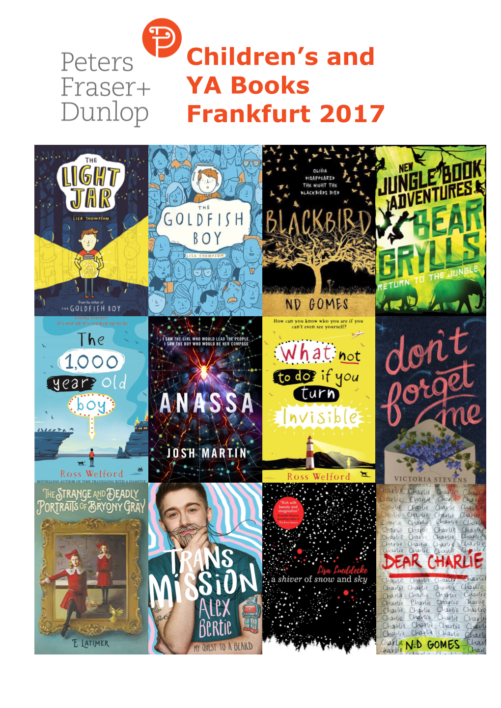 Children's and YA Books Frankfurt 2017