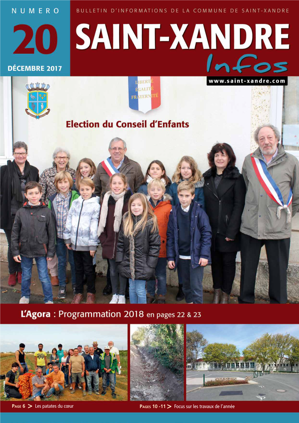 Lire L'article Du Bulletin Municipal De Saint-Xandre Dans Son Intégralité