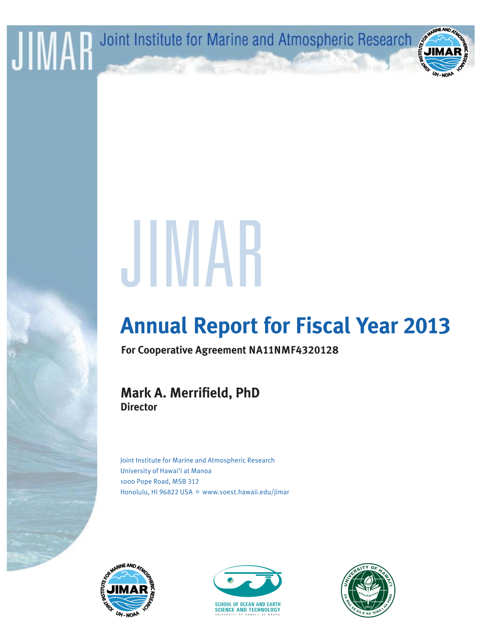 2013 JIMAR Annual Report