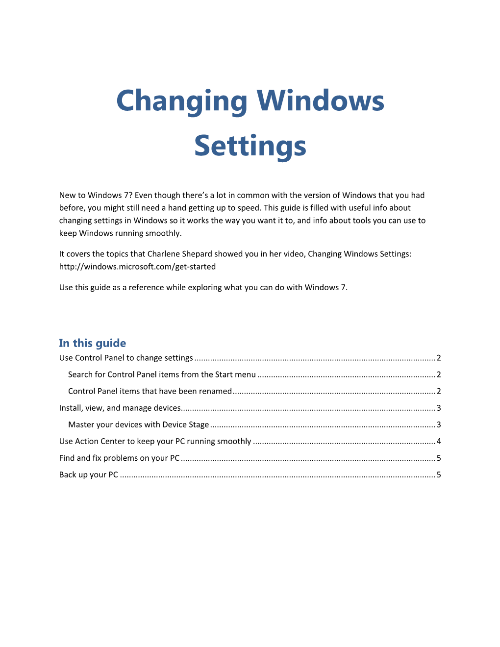 Changing Windows Settings Guide[1]