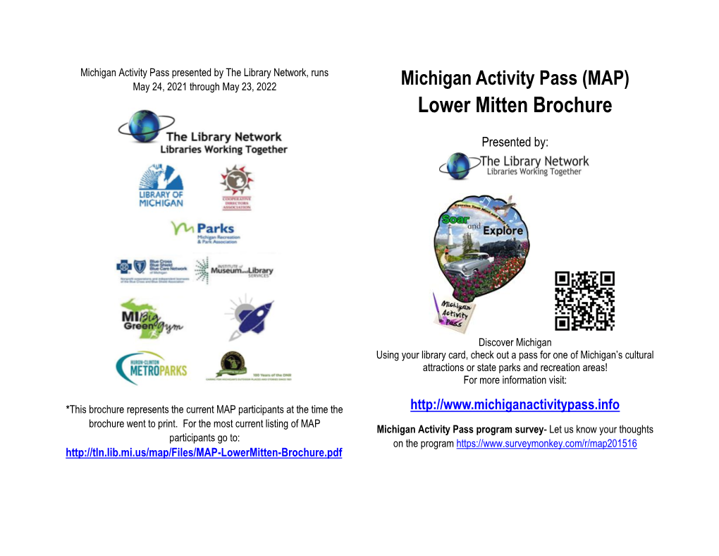 Lower Mitten MAP Brochure