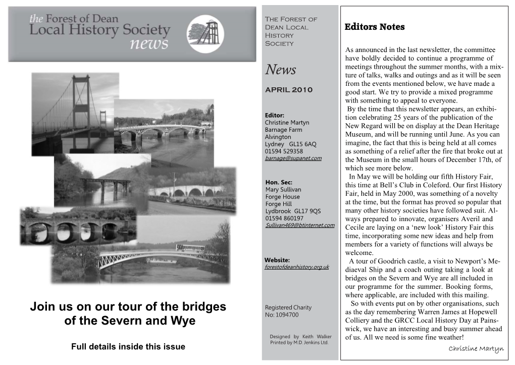Join Us on Our Tour of the Bridges of the Severn And