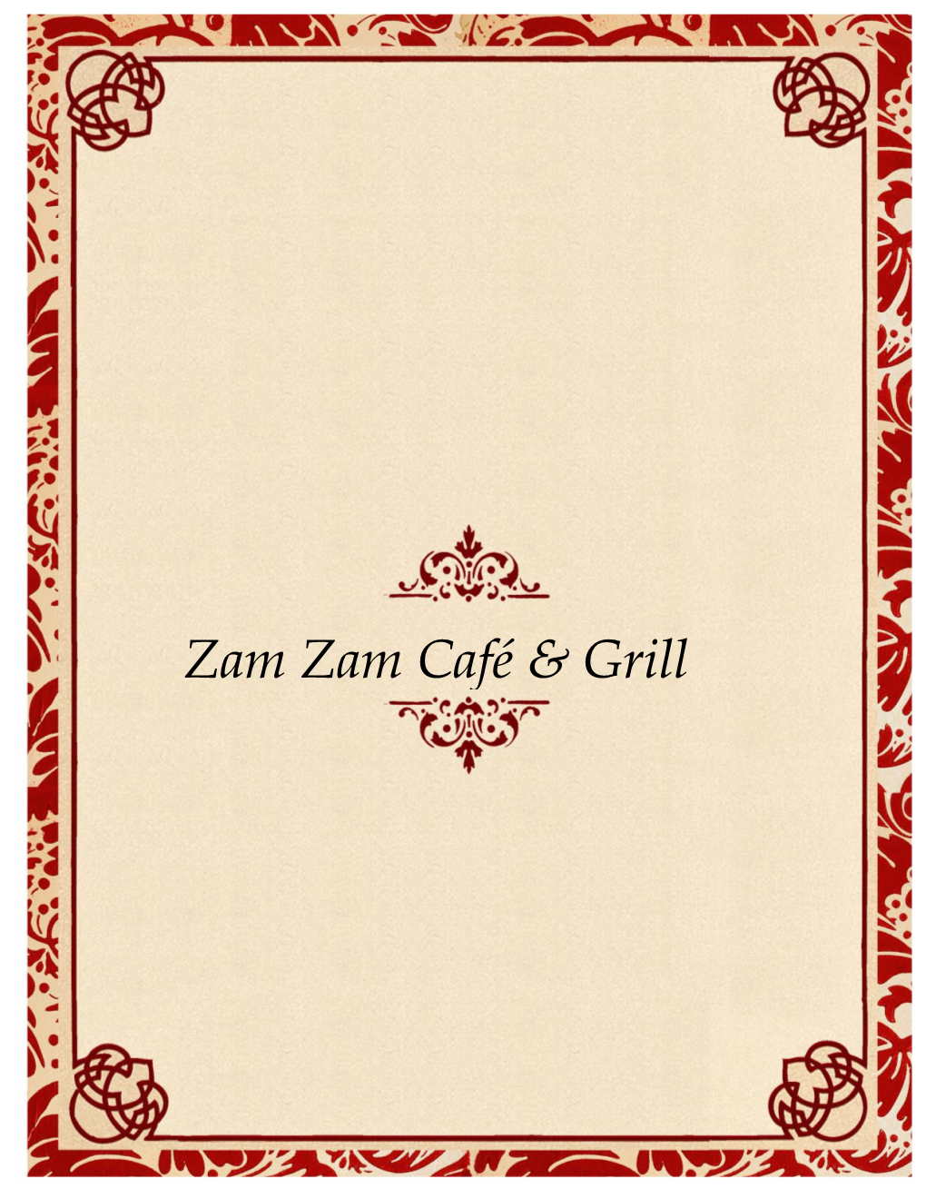 Zam Zam Café & Grill