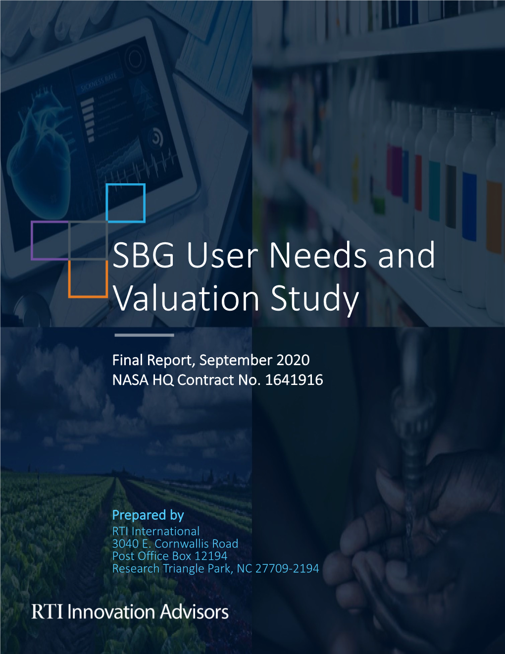 SBG User Needs and Valuation Study