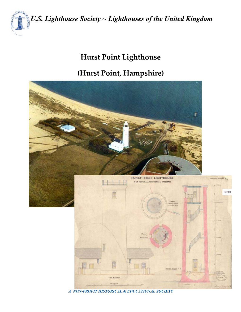 Hurst Point Lighthouse, Hurst Point
