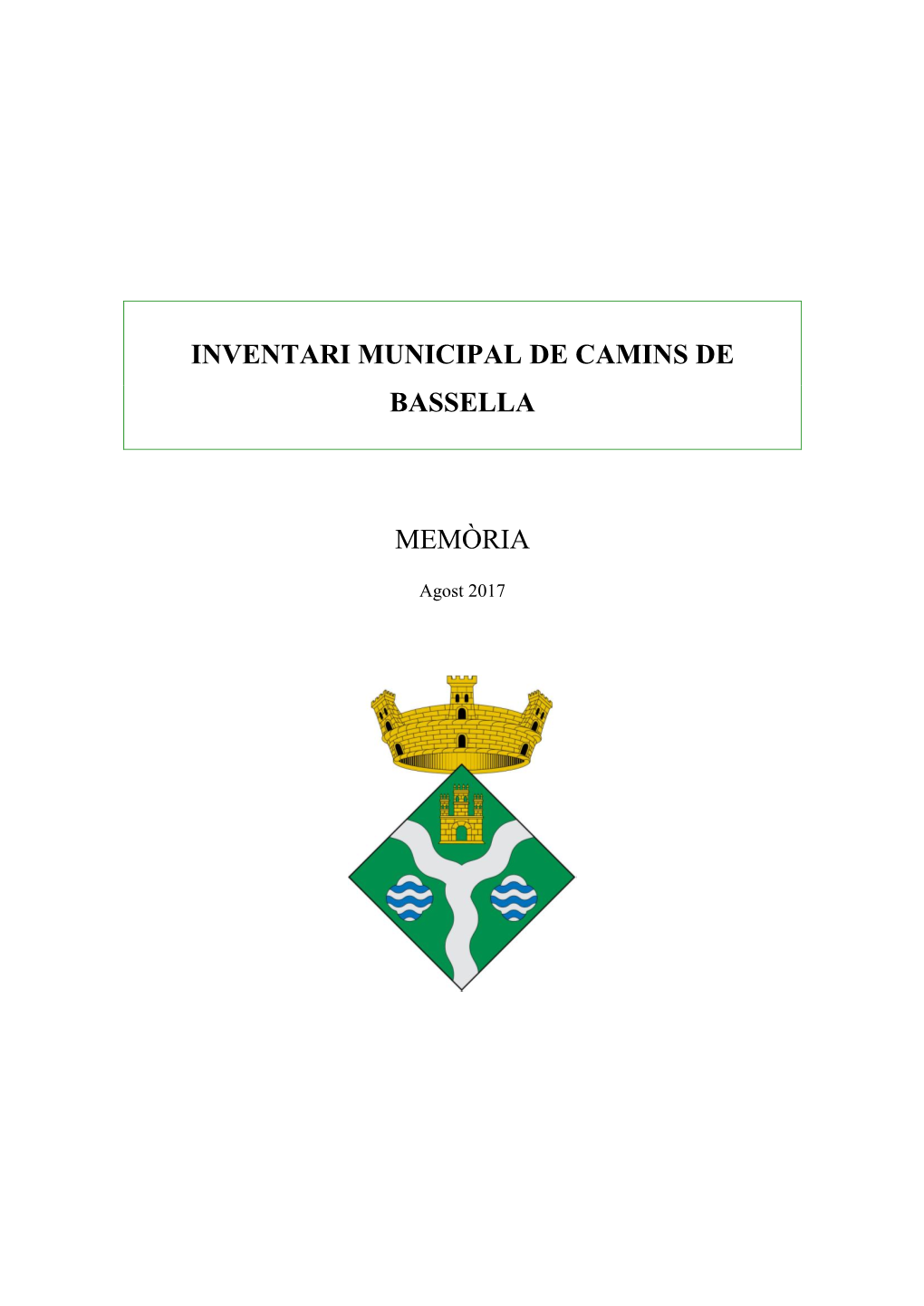 (Inventari Municial De Camins De Bassella).Pdf