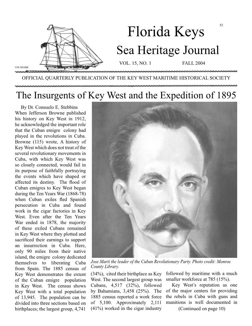 Florida Keys Sea Heritage Journal