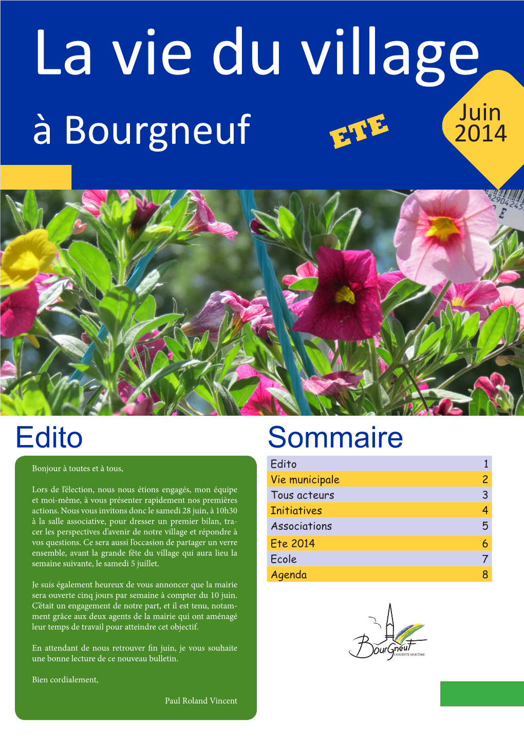 À Bourgneuf ETE 2014