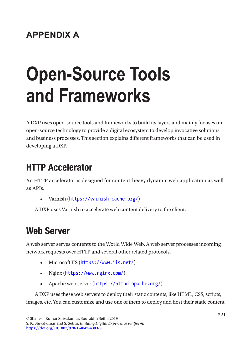 Open-Source Tools and Frameworks