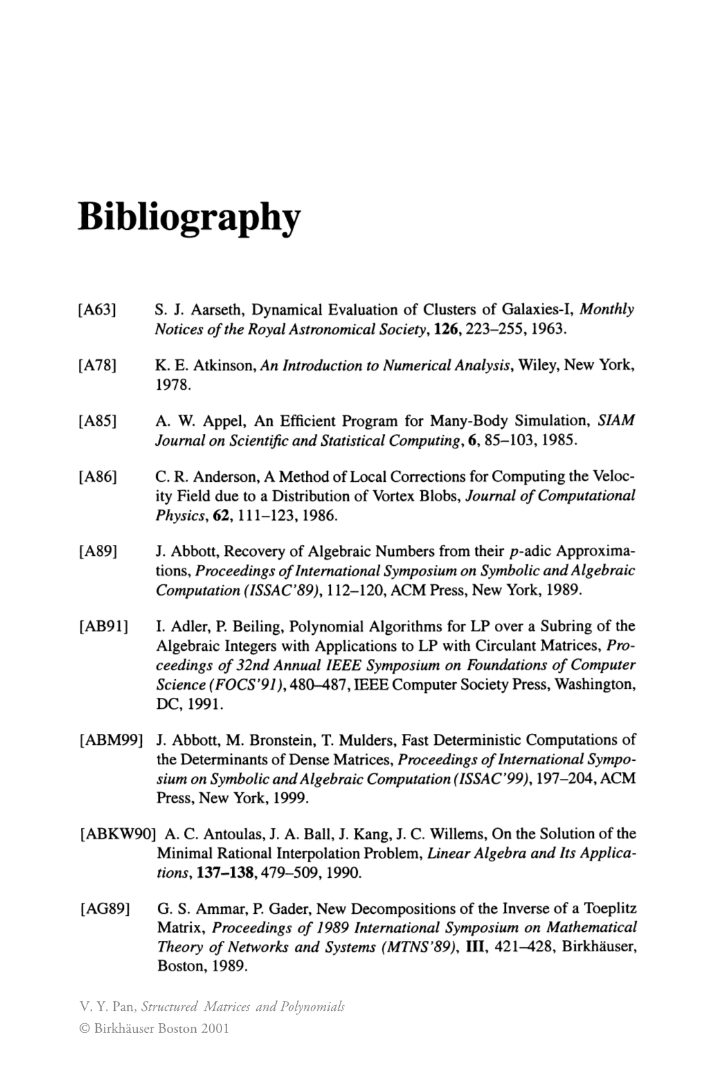 Bibliography