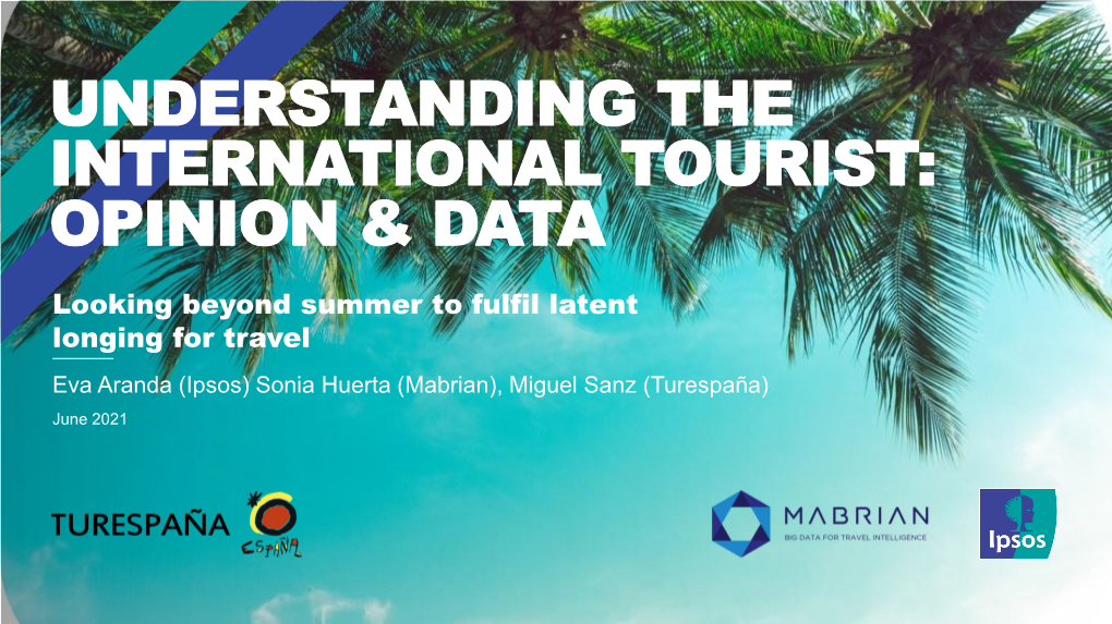 International Tourism Report