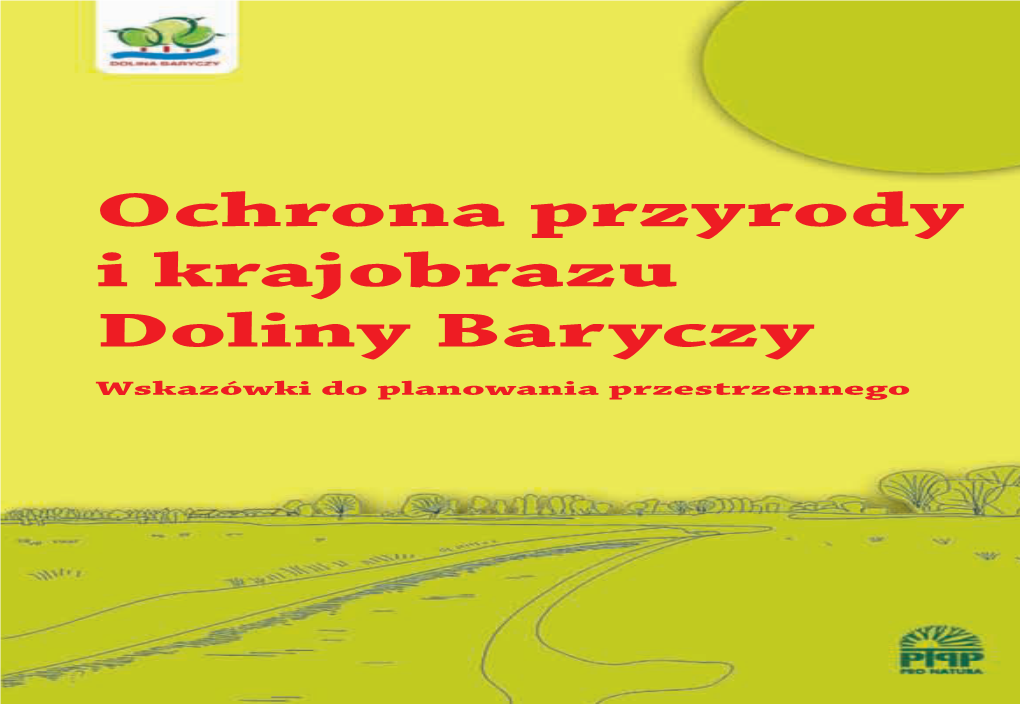 Ochrona Przyrody I Krajobrazu Doliny Baryczy