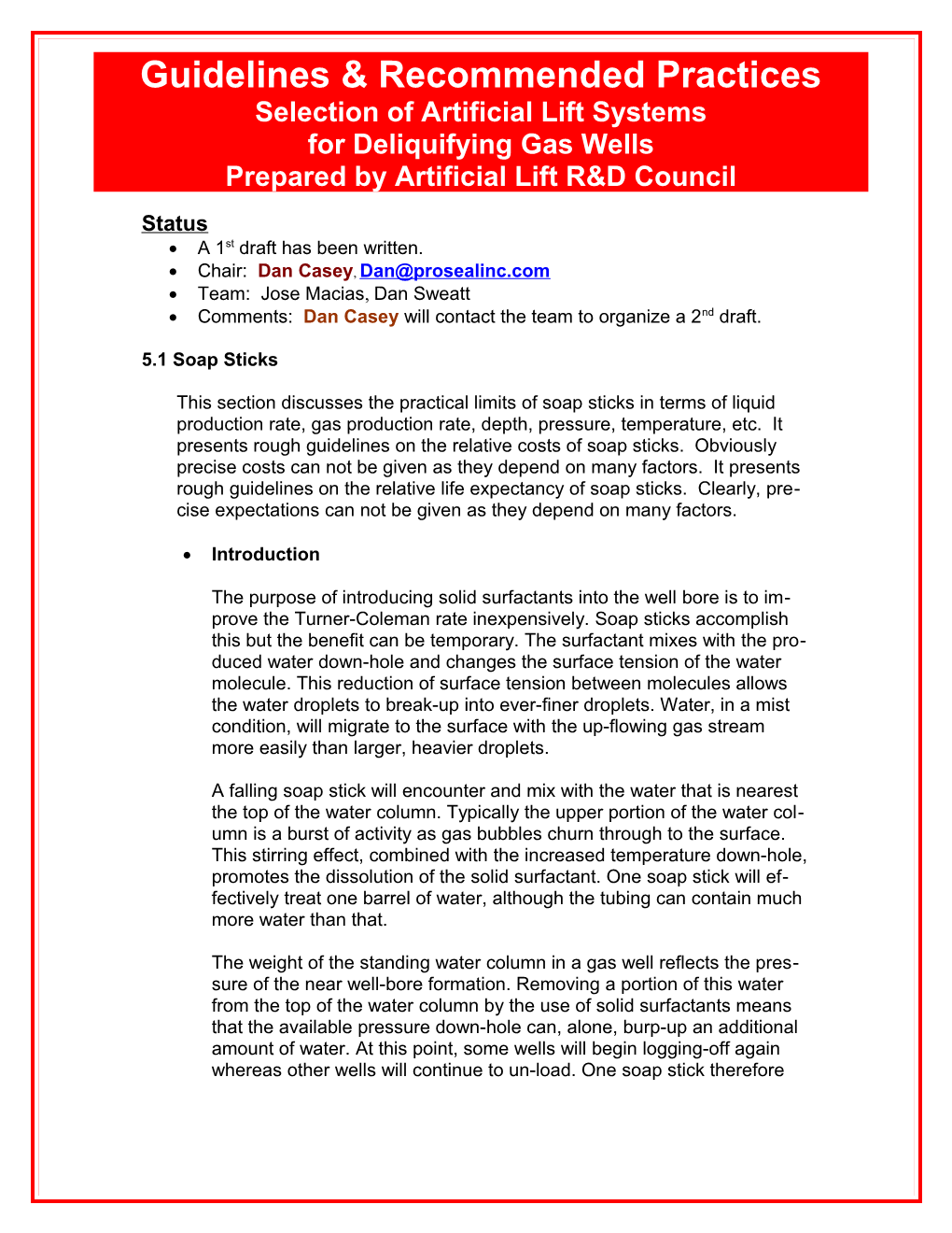 Selection of Artificial Lift Systems for Deliquifying Gas Wells Page 2